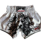 LUMPINEE SHORTS RETRO LUMRTO-LION FACE REAL MUAY THAI PROFESSIONAL