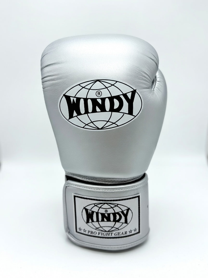 WINDY GLOVES BGVH LEATHER HOOK-AND-LOOP BOXING PROFESSIONAL CLASSIC