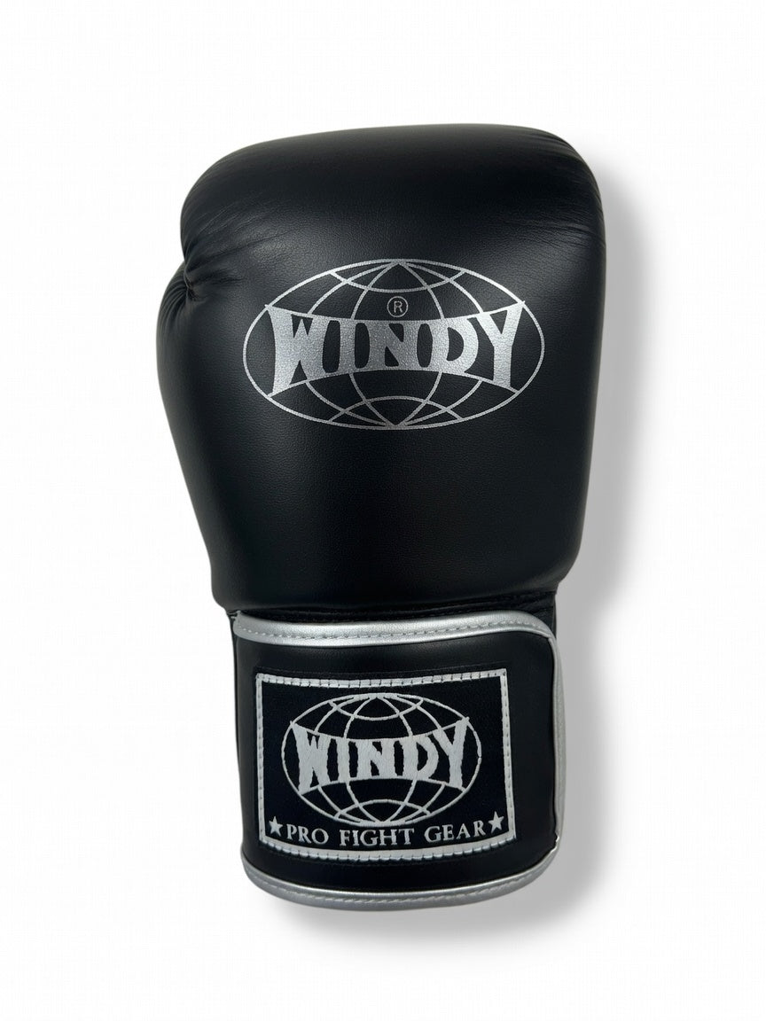 WINDY GLOVES BGVH LEATHER HOOK-AND-LOOP BOXING PROFESSIONAL CLASSIC