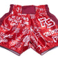 INFIGHTSTYLE SHORTS MUAY THAI RETRO GRAFF