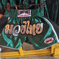 LUMPINEE SHORTS RETRO LUMRTO-GREEN MUAY THAI PROFESSIONAL