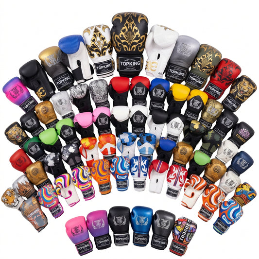 TKB MUAY THAI BOXING LEATHER GLOVES
