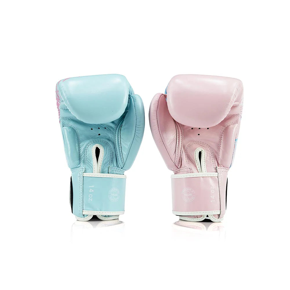 FAIRTEX GLOVES BGV FIORE LEATHER HOOK-AND-LOOP FIORE PREMIUM COLLECTION BOXING GLOVES