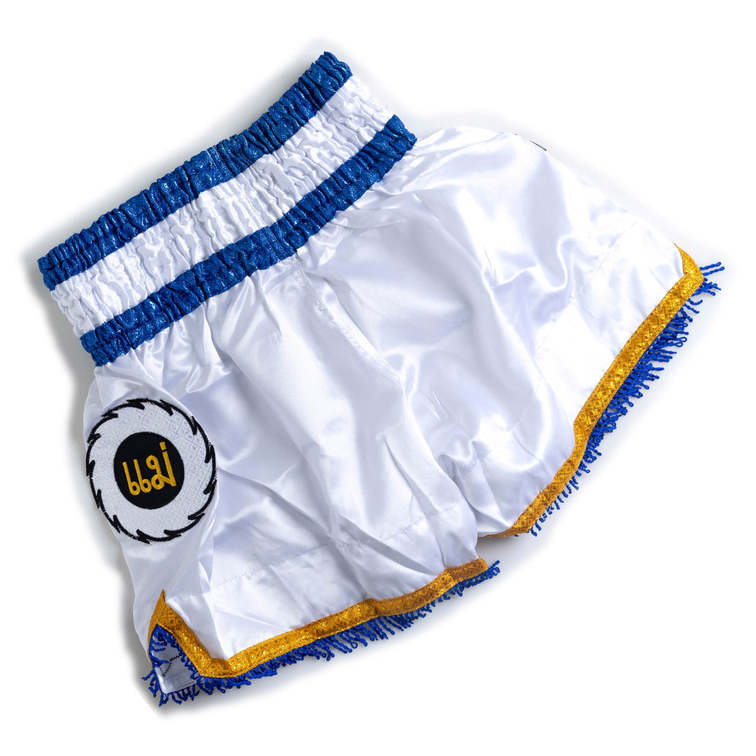 LUMPINEE SHORTS TRADITIONAL SOFT STRINGS REAL MUAY THAI BOXING PROFESSIONAL