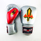 ARWUT GLOVES BG1 HOOK-AND-LOOP BOXING GLOVES LEATHER