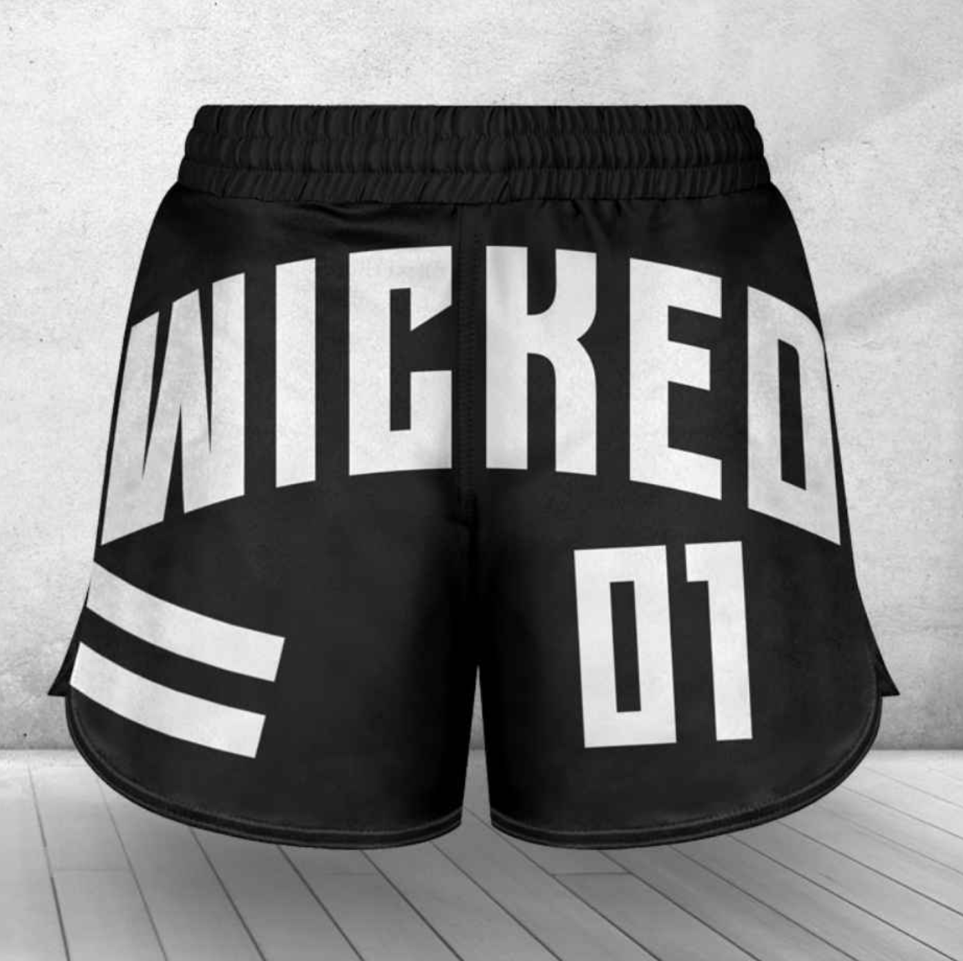 WICKED 1 X MMA SHORTS RUSH
