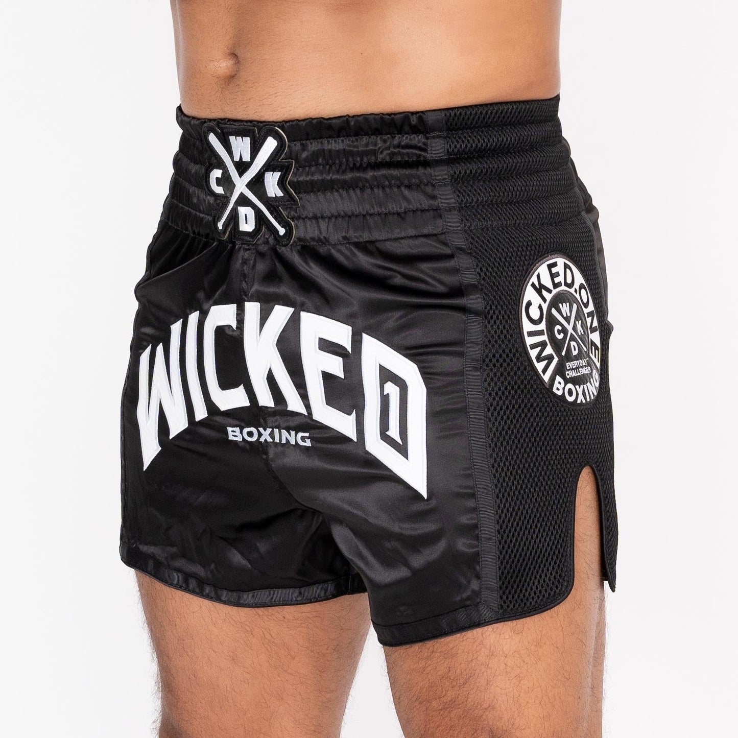 WICKED1X MUAY THAI SHORT BLOCK