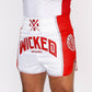 WICKED1X MUAY THAI SHORT BLOCK