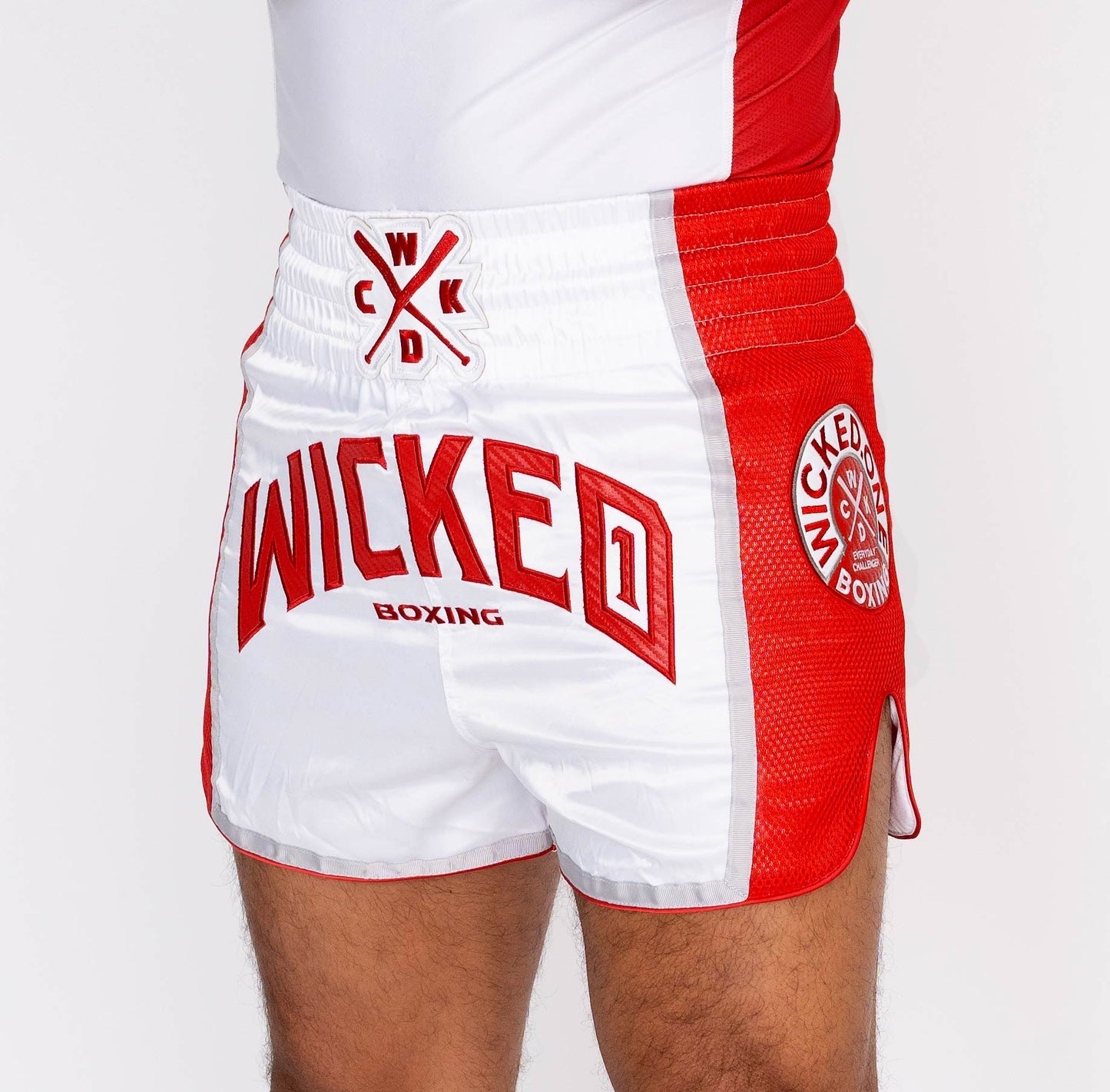 WICKED1X MUAY THAI SHORT BLOCK