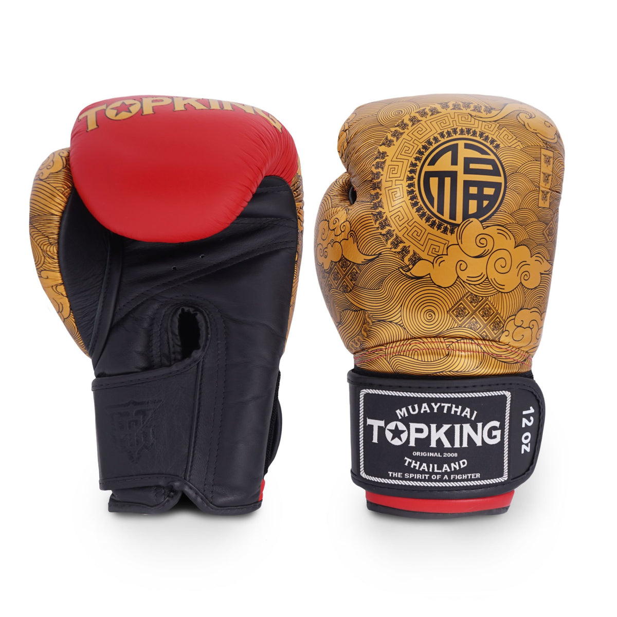 TKB MUAY THAI BOXING LEATHER GLOVES