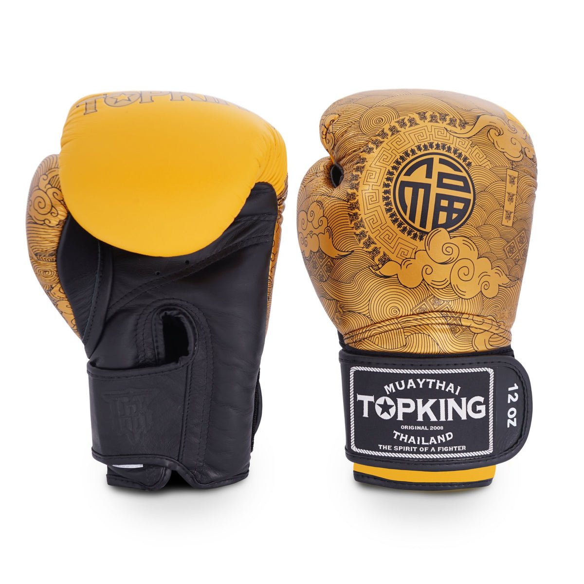 TKB MUAY THAI BOXING LEATHER GLOVES