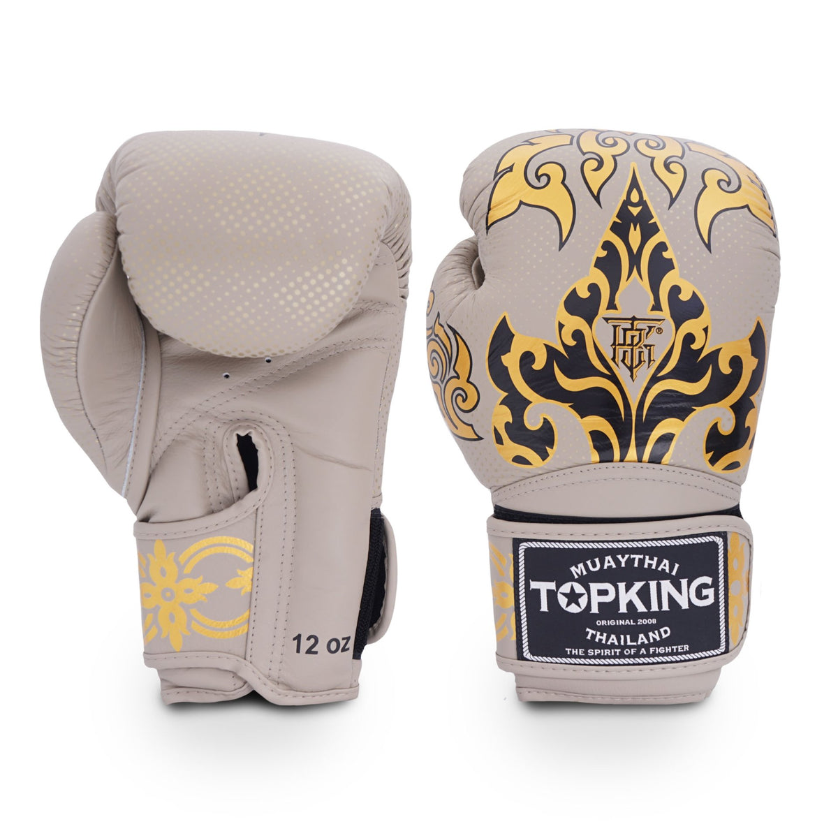 TKB MUAY THAI BOXING LEATHER GLOVES