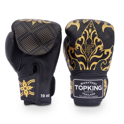 TKB MUAY THAI BOXING LEATHER GLOVES