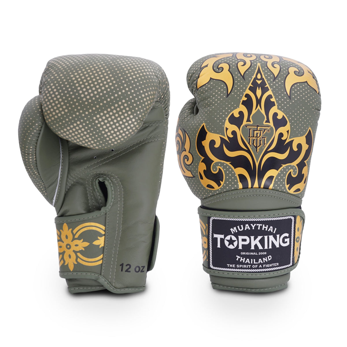 TKB MUAY THAI BOXING LEATHER GLOVES
