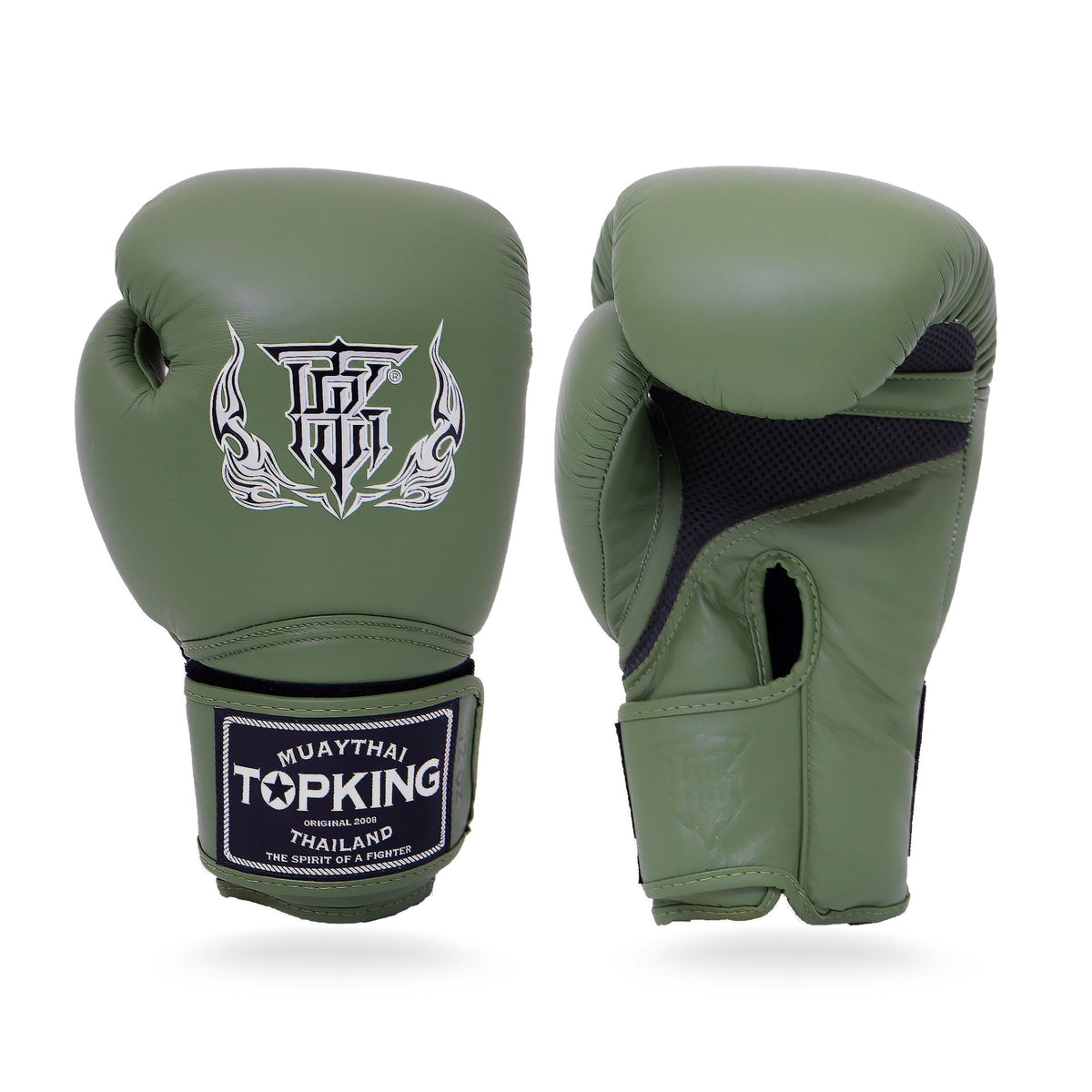 TKB MUAY THAI BOXING LEATHER GLOVES THE TRADITIONAL SUPER MODEL