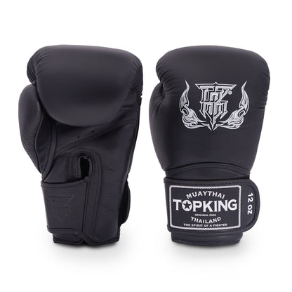 TKB MUAY THAI BOXING LEATHER GLOVES THE TRADITIONAL SUPER MODEL