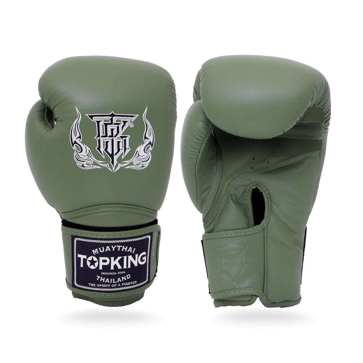 TKB MUAY THAI BOXING LEATHER GLOVES THE TRADITIONAL SUPER MODEL