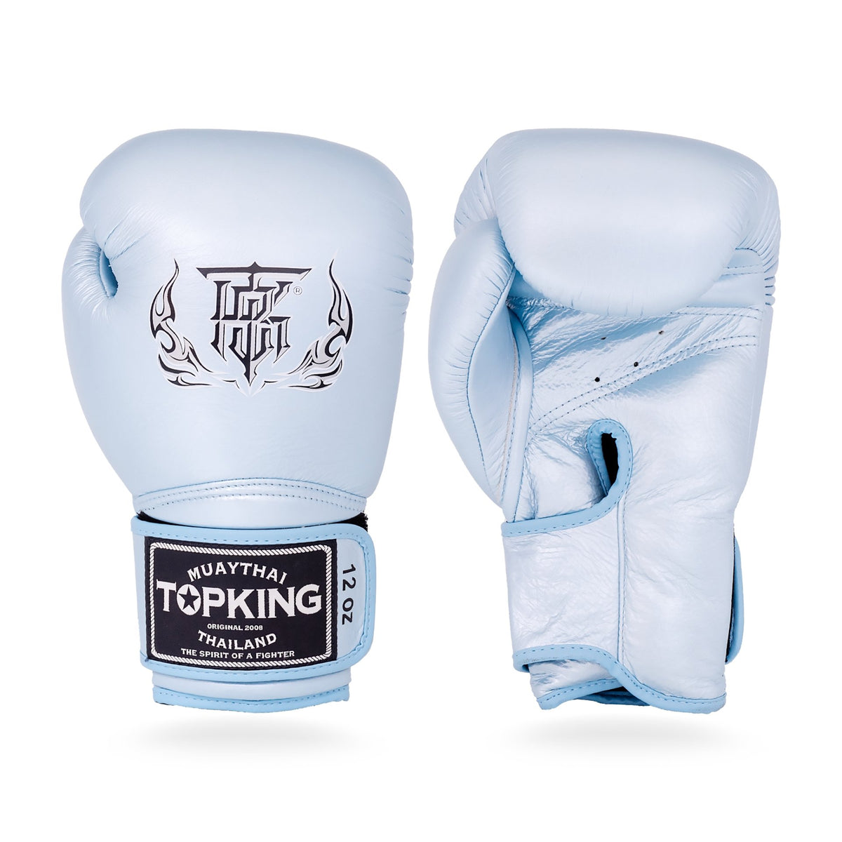 TKB MUAY THAI BOXING LEATHER GLOVES THE TRADITIONAL SUPER MODEL