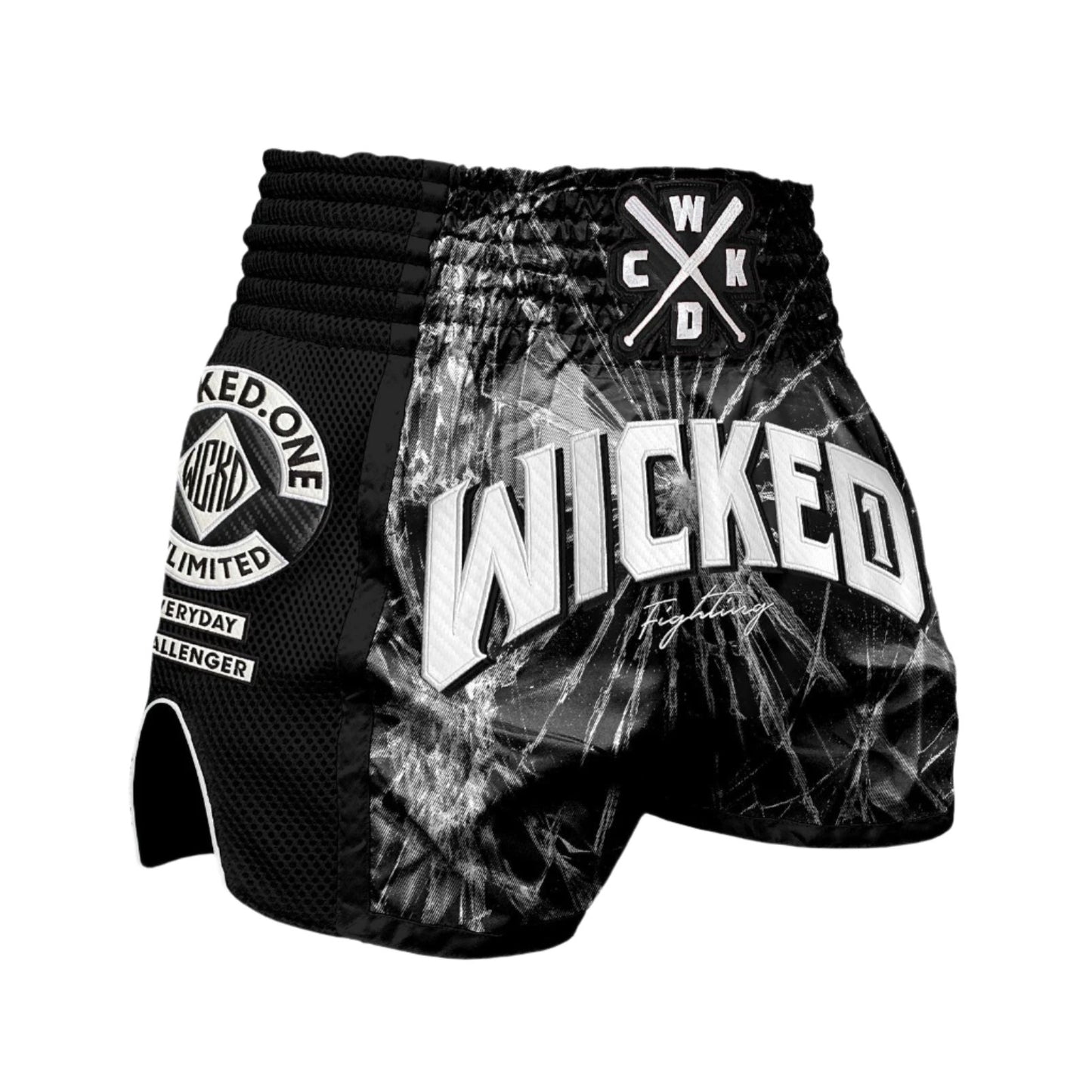 WICKED1X MUAY THAI SHORT TROUBLE