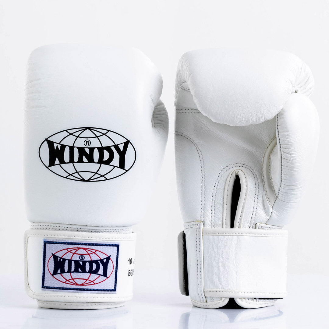 WINDY GLOVES BGVH LEATHER HOOK-AND-LOOP BOXING PROFESSIONAL CLASSIC
