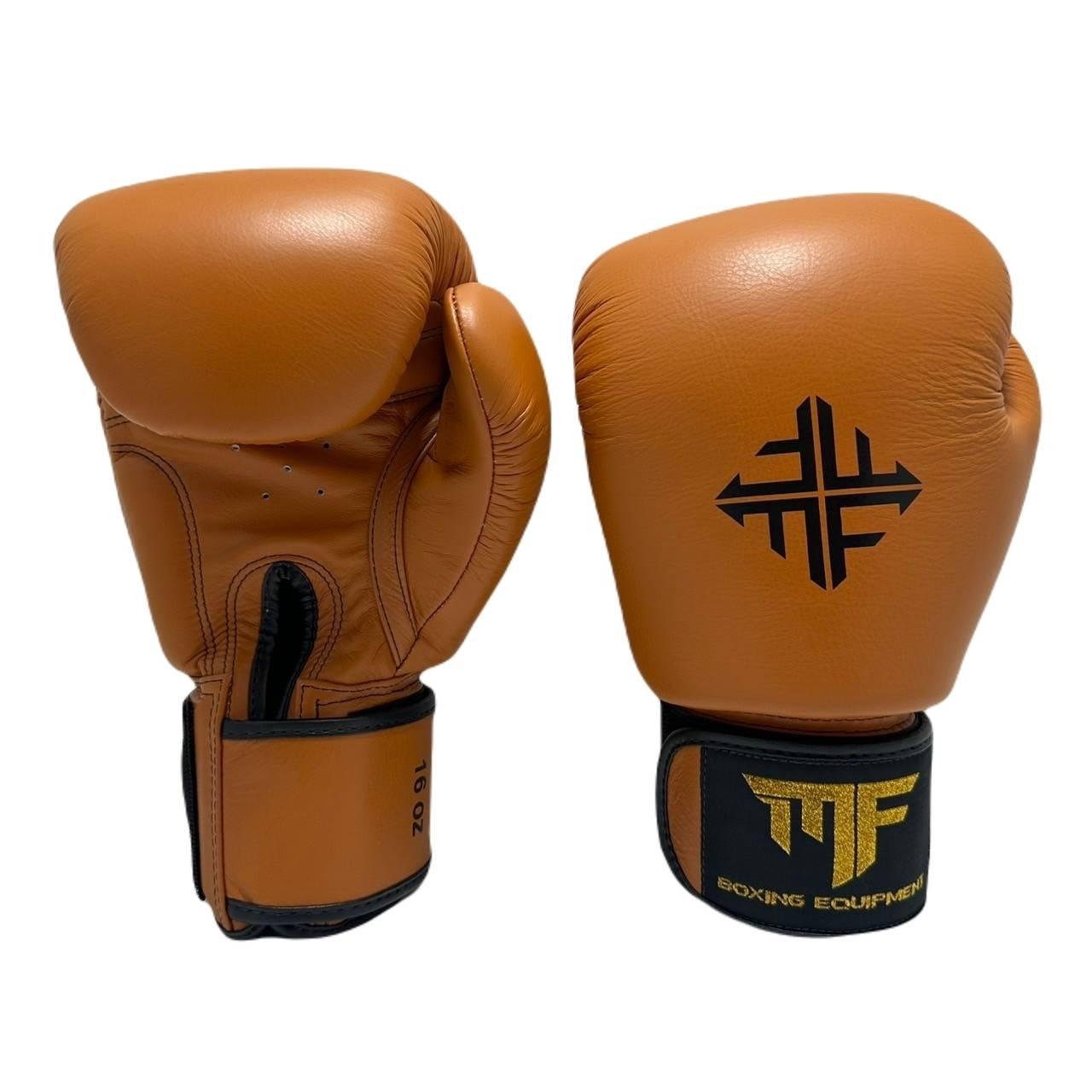 MAN FIGHT PRO BOXING GLOVES MFB LEATHER