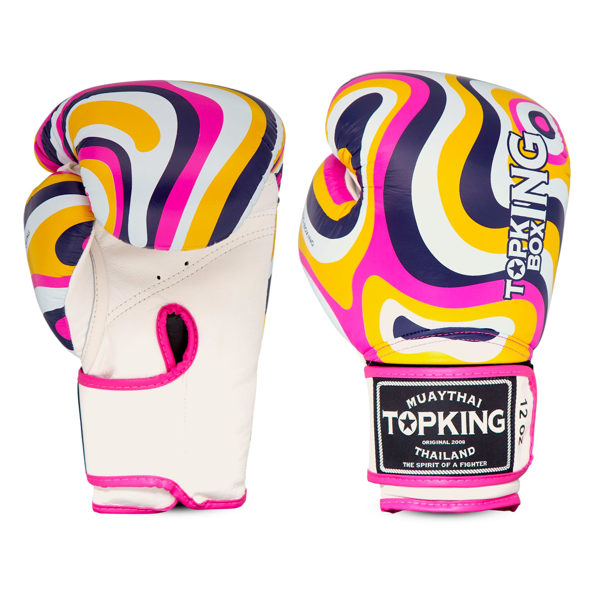 TKB MUAY THAI BOXING LEATHER GLOVES