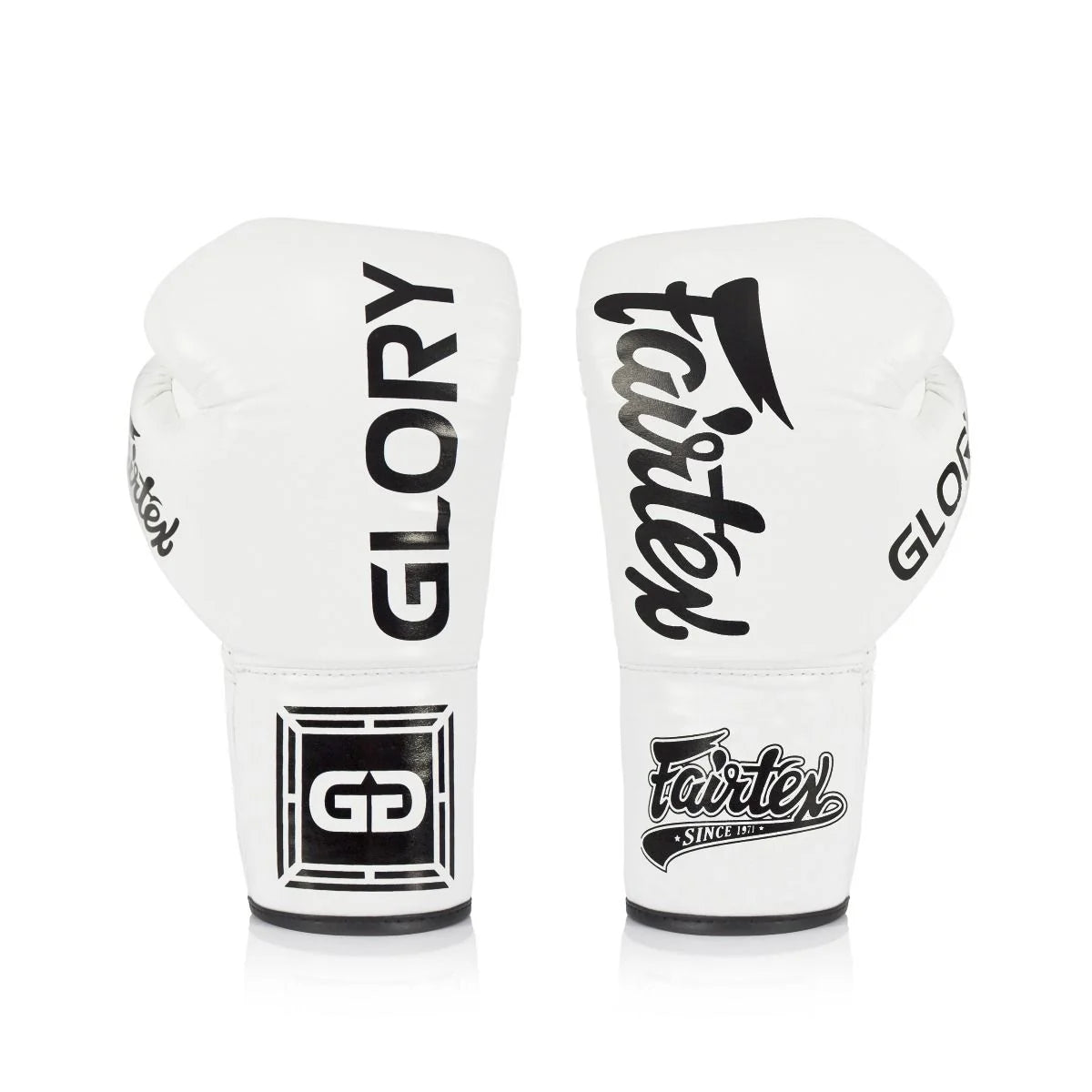 FAIRTEX GLOVES BGLG1 GLORY KICKBOXING LEATHER LACE UP PREMIUM