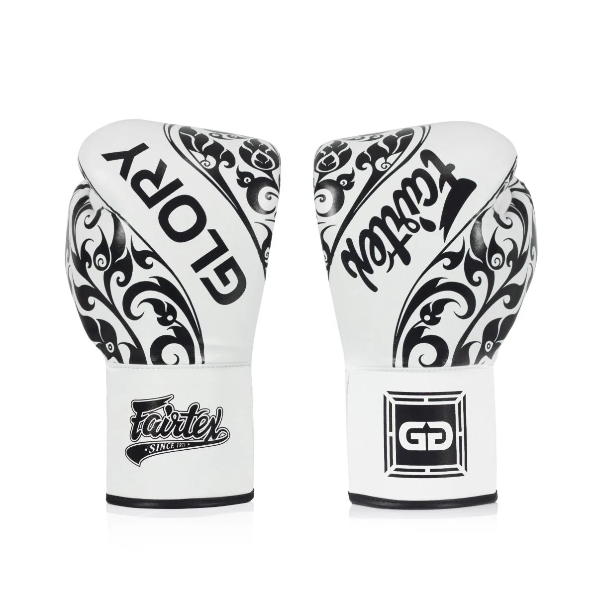 FAIRTEX GLOVES BGLG2 GLORY KICKBOXING LEATHER LACE UP PREMIUM