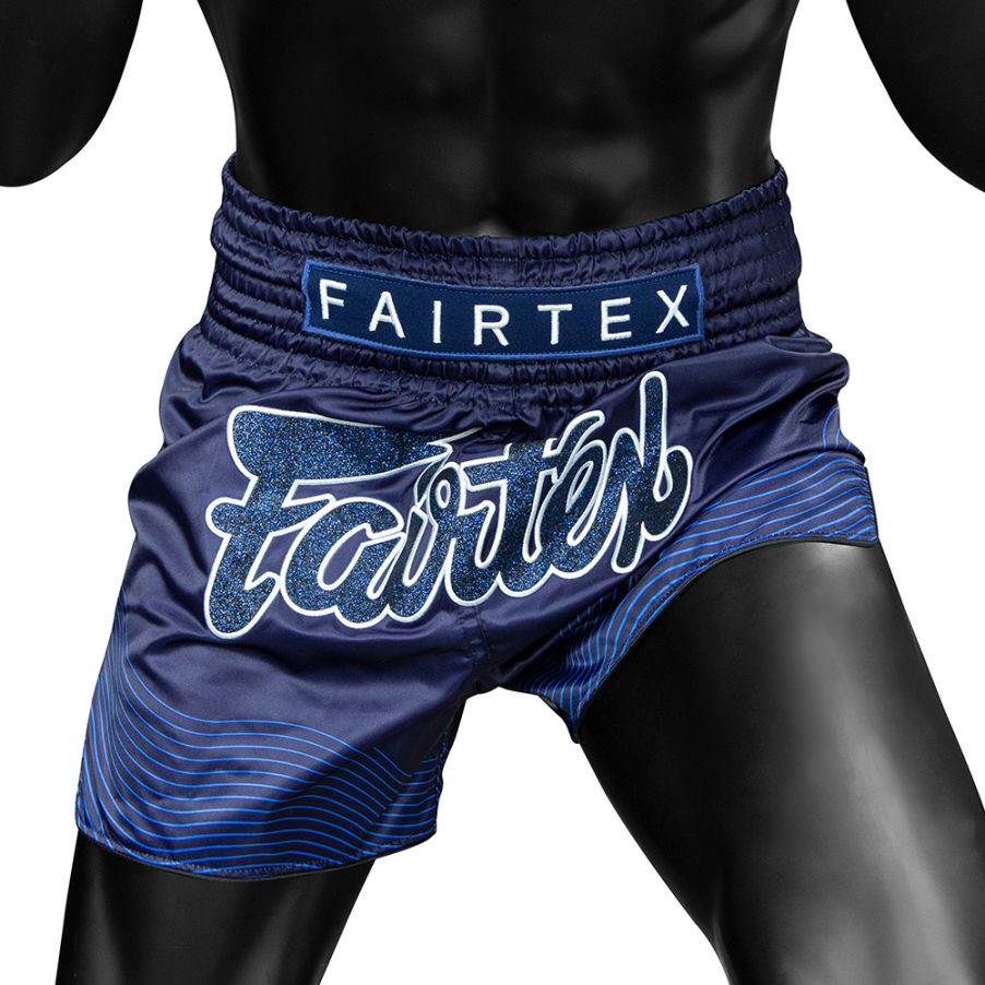 FAIRTEX SHORTS BS1930 MUAY THAI BLUE OCEAN