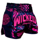 WICKED1X MUAY THAI SHORTS DANGEROUS