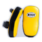 WINDY KICK PADS KP-8 LEATHER HOOK-AND-LOOP CURVED