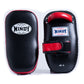 WINDY KICK PADS KP-8 LEATHER HOOK-AND-LOOP CURVED