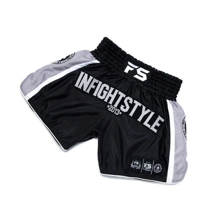 INFIGHTSTYLE SHORTS MUAY THAI FS PREMIUM IVY RETRO