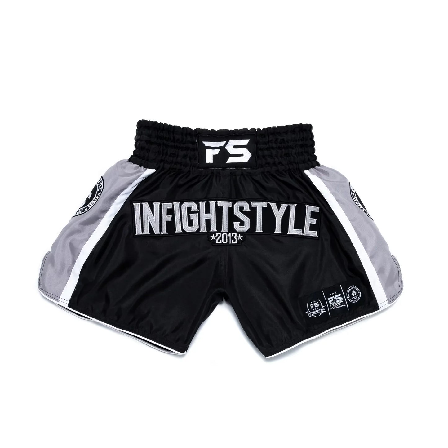 INFIGHTSTYLE SHORTS MUAY THAI FS PREMIUM IVY RETRO