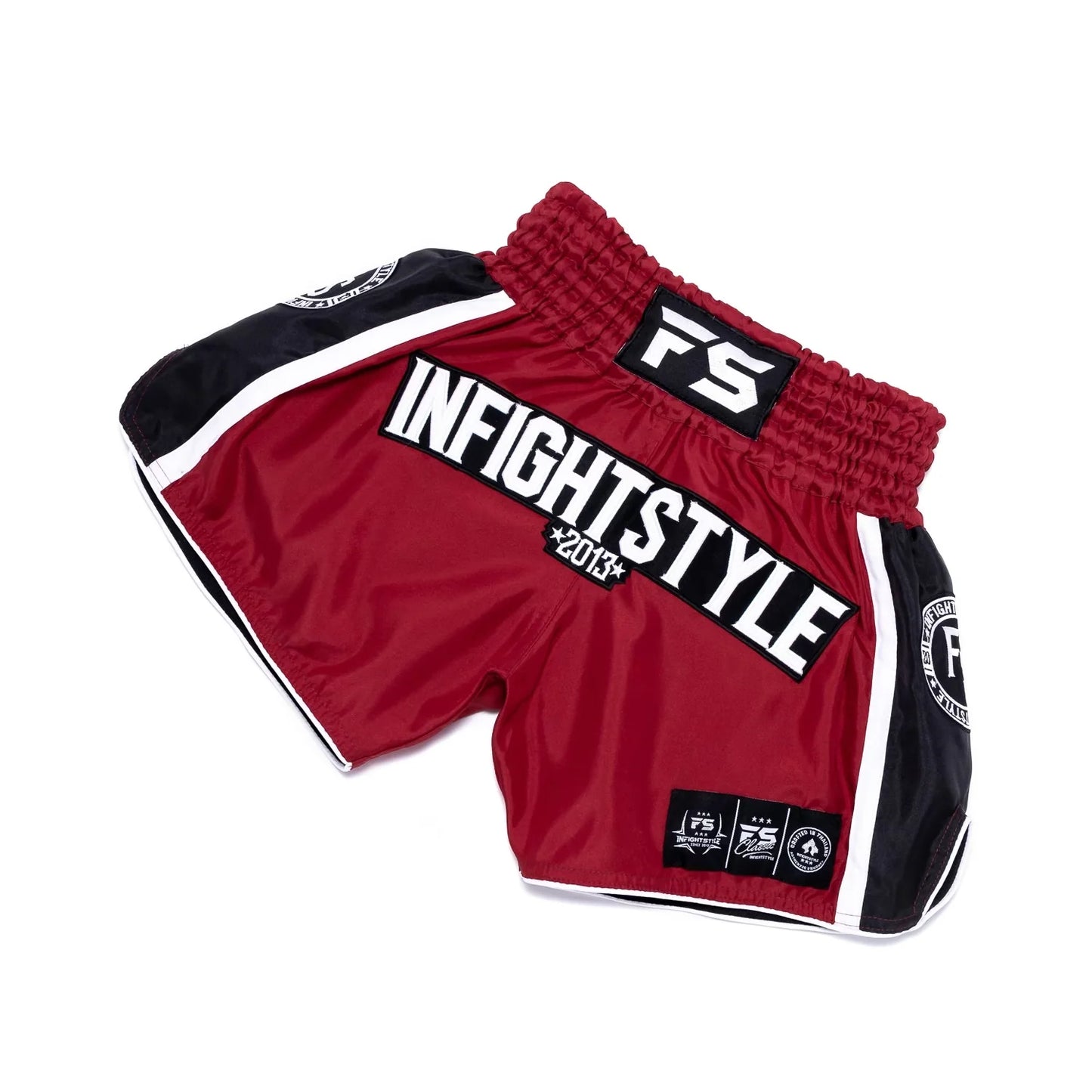 INFIGHTSTYLE SHORTS MUAY THAI FS PREMIUM IVY RETRO