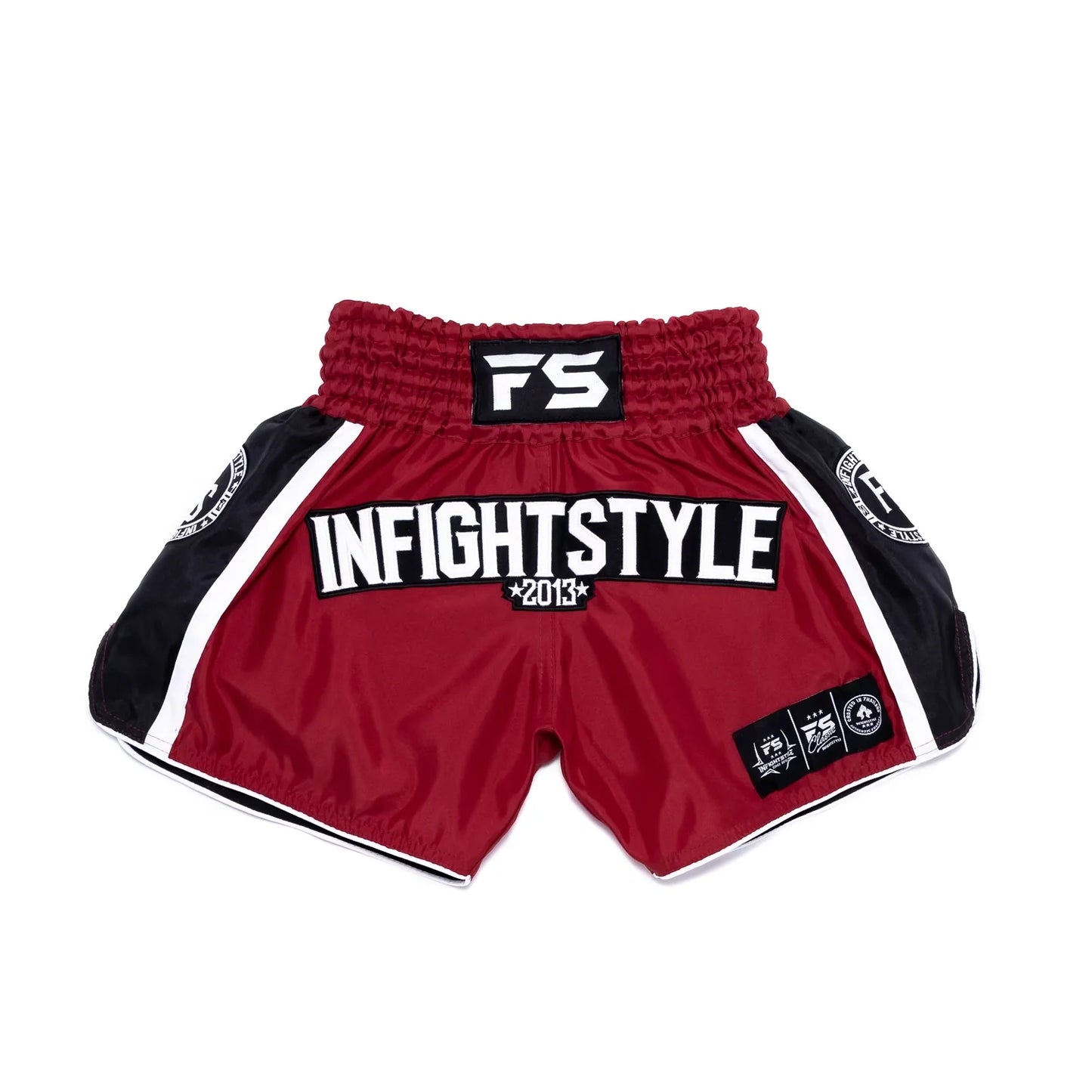 INFIGHTSTYLE SHORTS MUAY THAI FS PREMIUM IVY RETRO