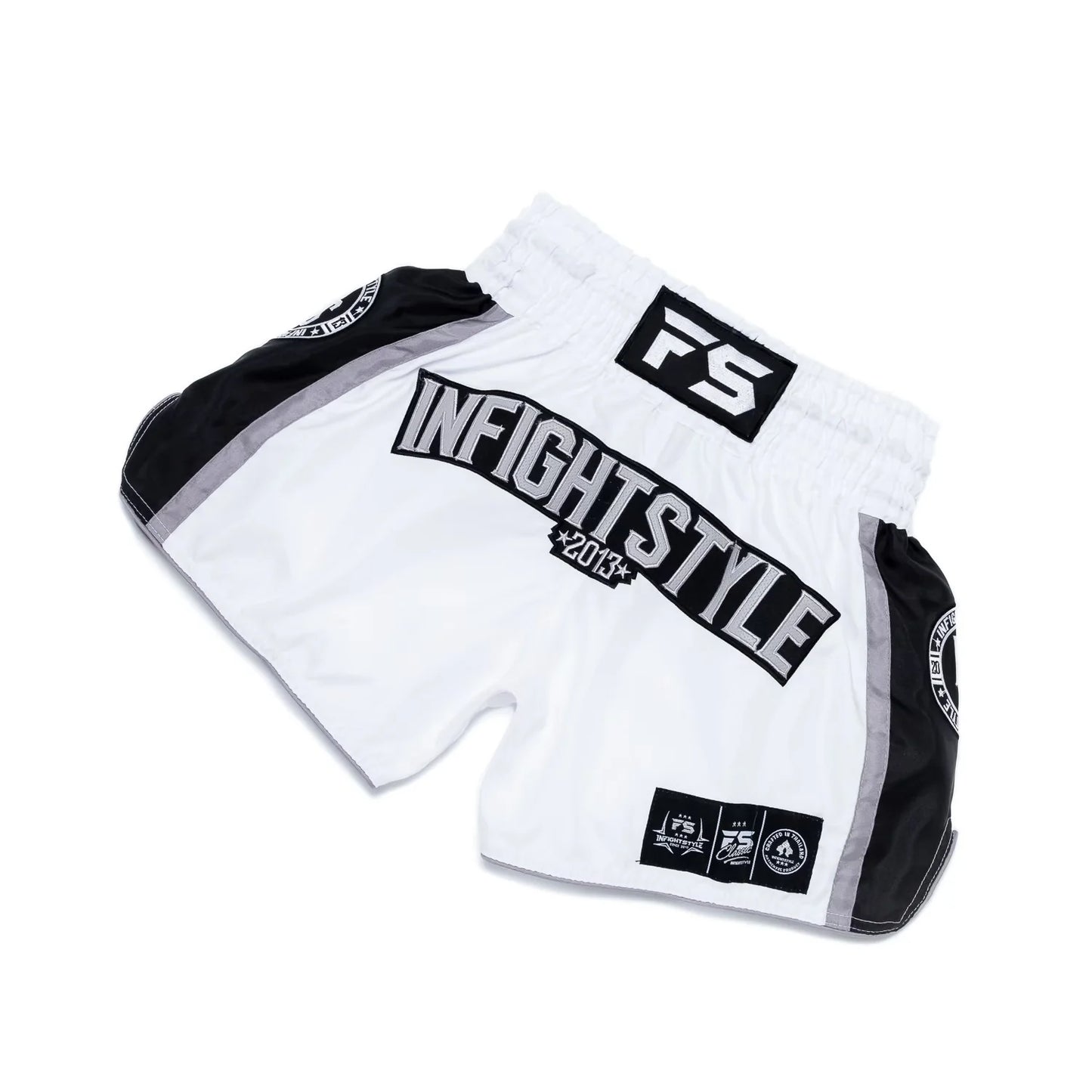 INFIGHTSTYLE SHORTS MUAY THAI FS PREMIUM IVY RETRO