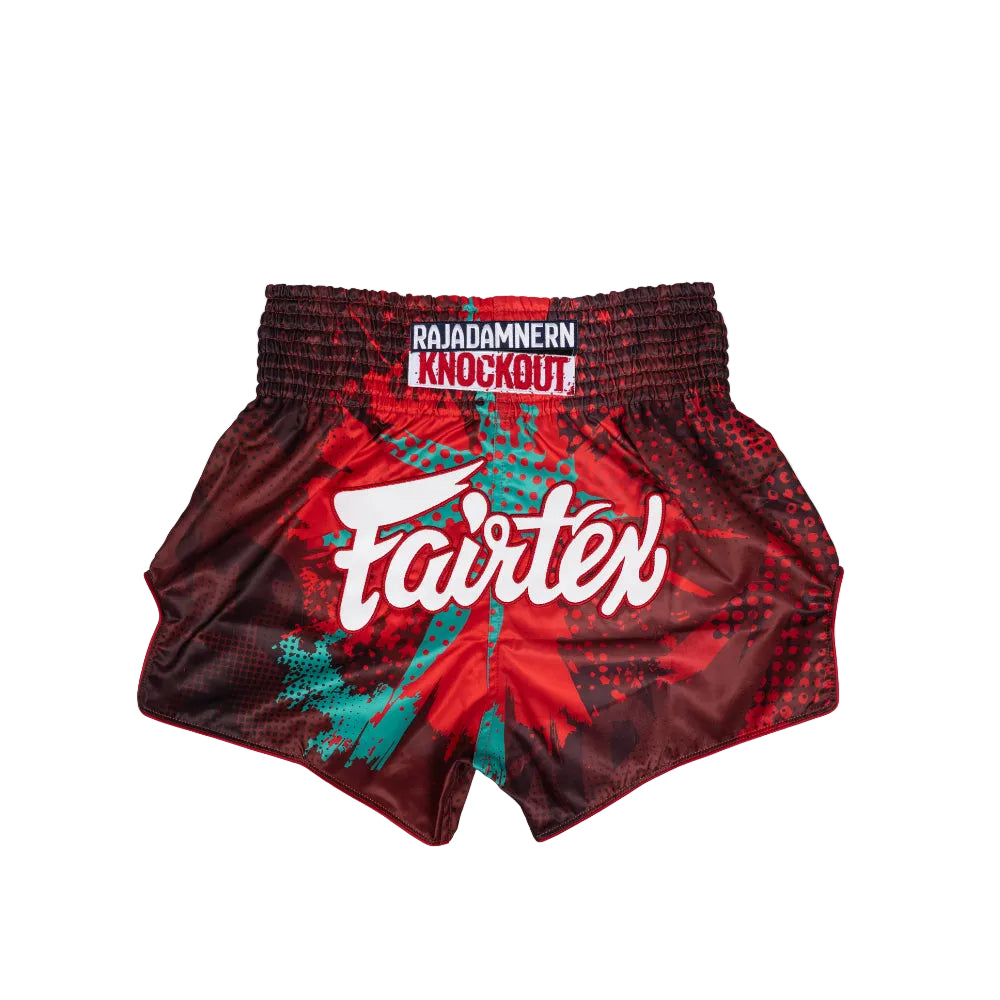 FAIRTEX MUAY THAI SHORTS BS-RKO01 FAIRTEX x RAJADAMNERN - KNOCKOUT