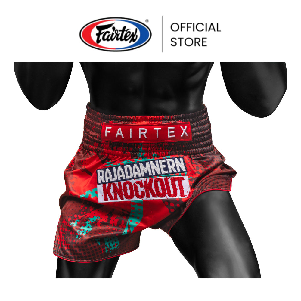 FAIRTEX MUAY THAI SHORTS BS-RKO01 FAIRTEX x RAJADAMNERN - KNOCKOUT