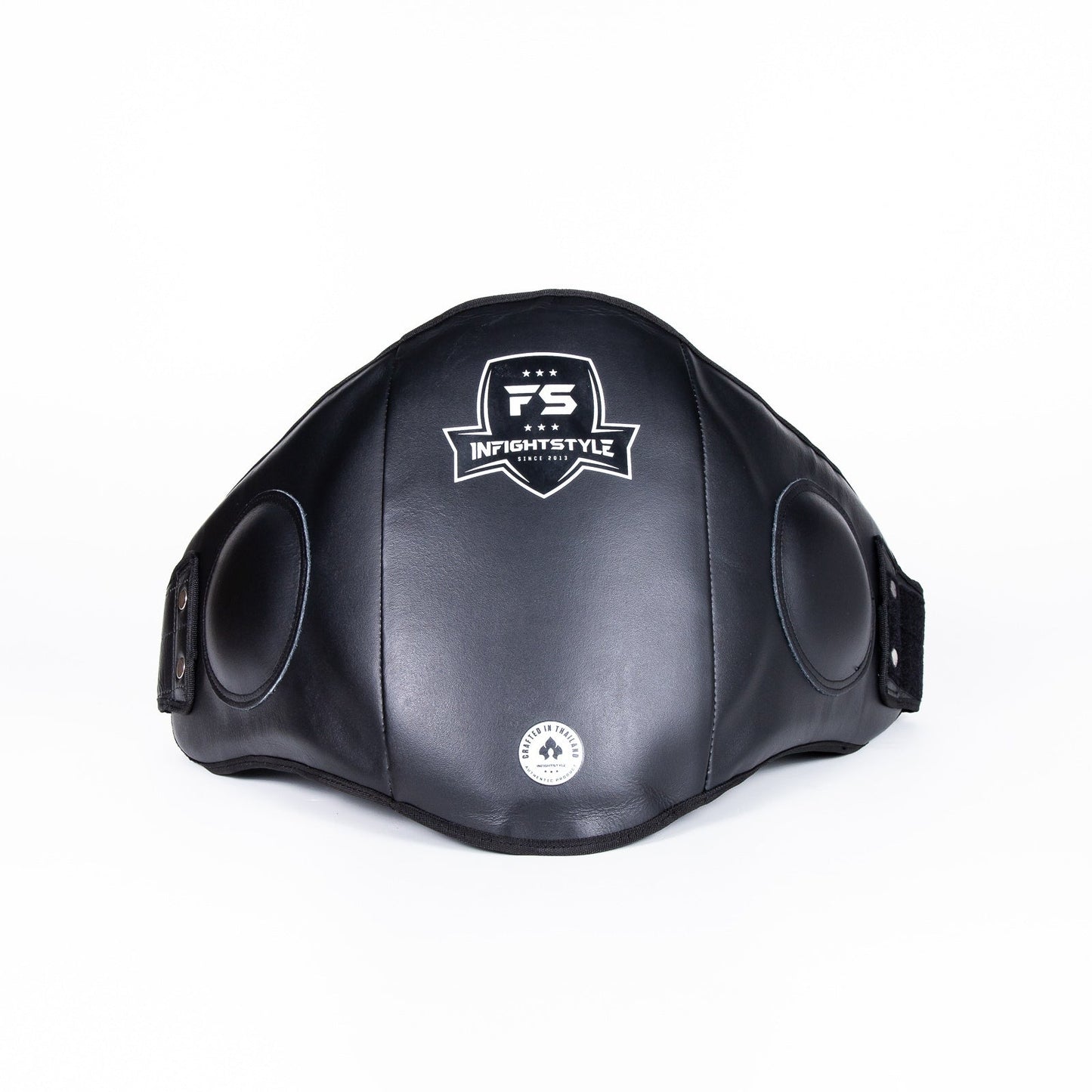 INFIGHTSTYLE BELLY PROTECTION  LEATHER HOOK-AND-LOOP