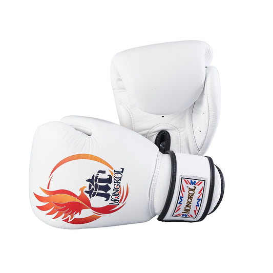 MONGKOL GLOVES BGM01PHE LEATHER HOOK-AND-LOOP PHOENIX
