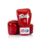FAIRTEX GLOVES BGV1 LEATHER HOOK-AND-LOOP TIGHT-FIT UNIVERSAL SOLID COLOR