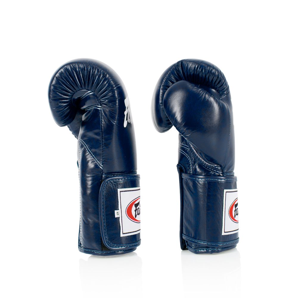 FAIRTEX GLOVES BGV5 LEATHER HOOK-AND-LOOP LOCKED THUMB SPARRING ONE-COLOR