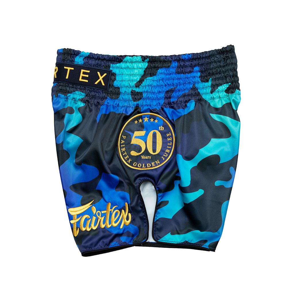 FAIRTEX SHORTS BS1916 BS1917 MUAY THAI GOLDEN JUBILEE LUSTER