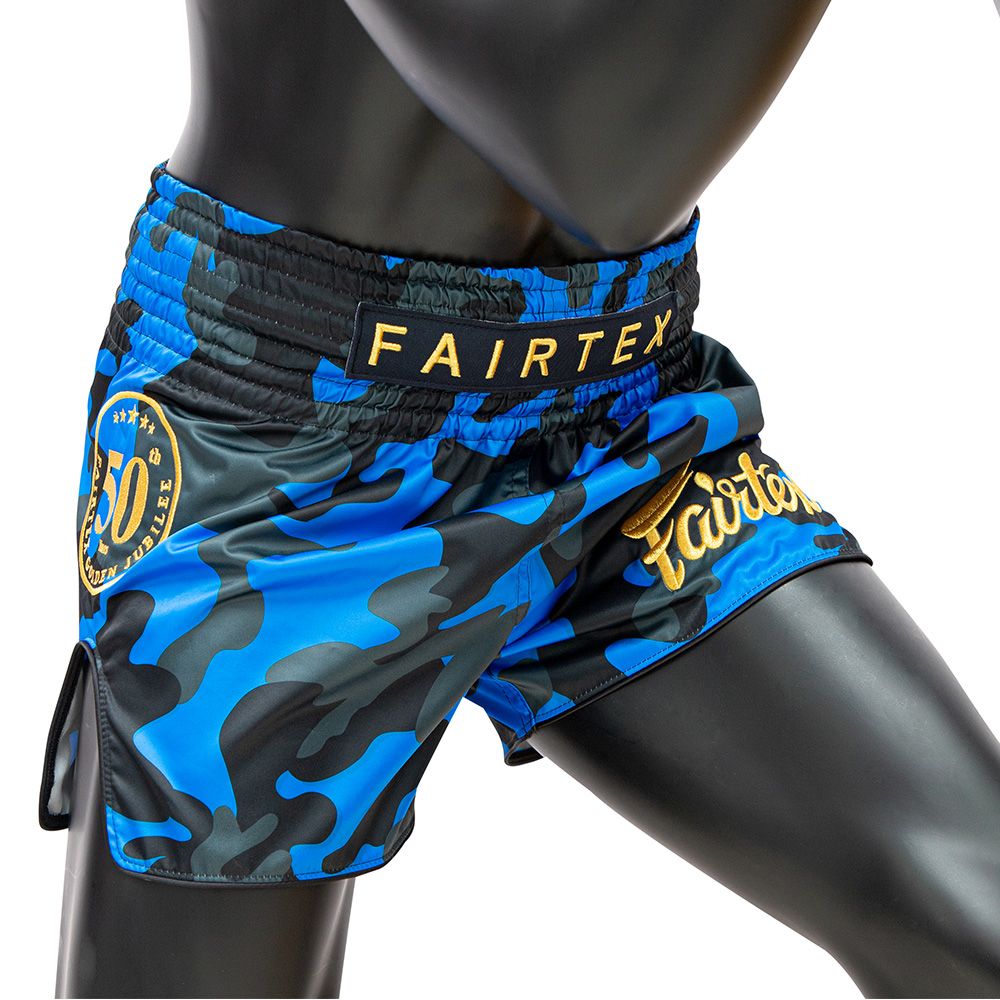 FAIRTEX SHORTS BS1916 BS1917 MUAY THAI GOLDEN JUBILEE LUSTER