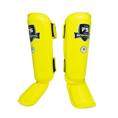 INFIGHTSTYLE PRO SHIN PROTECTION SEMI HOOK-AND-LOOP