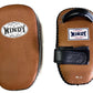 WINDY KICK PADS KP-8 LEATHER HOOK-AND-LOOP CURVED