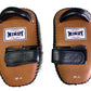 WINDY KICK PADS KP-8 LEATHER HOOK-AND-LOOP CURVED