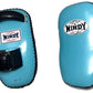 WINDY KICK PADS KP-8 LEATHER HOOK-AND-LOOP CURVED