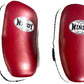 WINDY KICK PADS KP-8 LEATHER HOOK-AND-LOOP CURVED